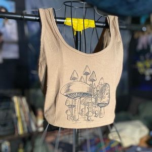 Mushroom Crop Top